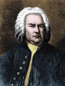 Porträt von Johann Sebastian Bach von Unknown artist