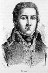 Porträt von Jean Victor Moreau (1763-1813), französischer General von Unknown artist