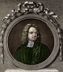 Porträt von Jonathan Swift. Irischer Schriftsteller (1667-1745)