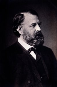 Porträt von Joseph Joachim (1831-1907), ungarischer Geiger, Komponist und Dirigent. Fotografie. Mailand, Biblioteca del Conservatorio
