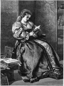 Porträt von Lady Jeanne Grey (Jane Grey) von Unknown artist