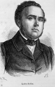 Porträt von Ledru Rollin (Ledru-Rollin), französischer Politiker (1807 - 1874)