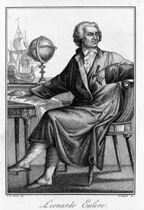 Porträt von Leonhard Euler (1707 - 1783), Schweizer Mathematiker