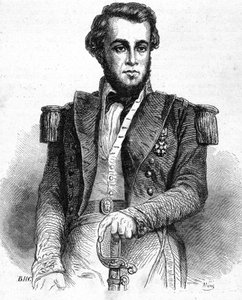 Porträt von Leutnant Bellot (1826-1853) - in „Les Contemporains“, n.d. Ende 19. Jahrhundert von Unknown artist