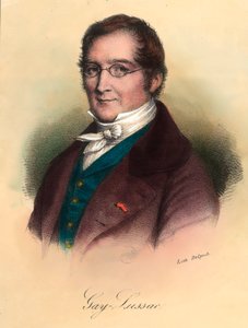 Porträt von Louis-Joseph Gay-Lussac (1778-1850), französischer Chemiker und Physiker