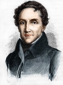 Porträt von Louis-Mathieu Molé - Porträt von Louis Mathieu, Graf von Molé (1781 - 1855), französischer Politiker - in „L
