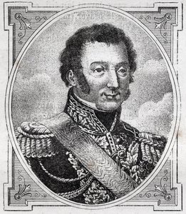 Porträt von Louis Auguste Victor de Ghaisne de Bourmont (1773-1846), Marschall von Frankreich von Unknown artist