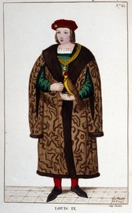 Porträt von Ludwig IX. oder Saint Louis (1214 - 1270) von Unknown artist