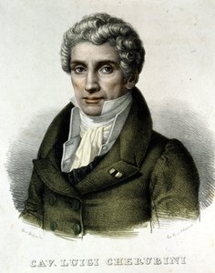 Porträt von Luigi Cherubini (1760-1842), italienischer Komponist