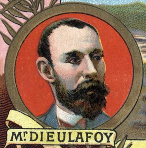 Porträt von Marcel Auguste Dieulafoy von Unknown artist