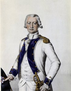 Porträt des Marquis de Lostanges, Hauptmann im Forez-Regiment 1786 von Unknown artist
