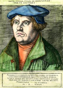 Porträt von Martin Luther (16. Jahrhundert)