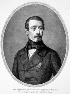 Porträt von Napoleon III