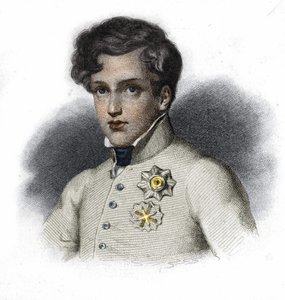Porträt von Napoleon II, Sohn von Napoleon I, Herzog von Reichstadt (1811-1832) von Unknown artist