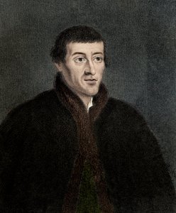 Porträt von Nikolaus Kopernikus (Stich) von Unknown artist
