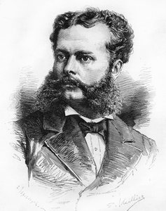 Porträt von Nicolás de Piérola, Präsident der Republik Peru von 1895 bis 1899