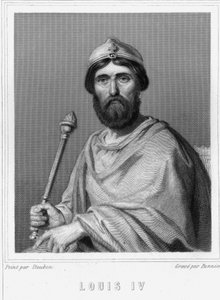 Porträt von Ludwig IV d