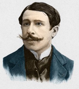 Porträt von Paul Adam (1862-1920), französischer Schriftsteller. von Unknown artist