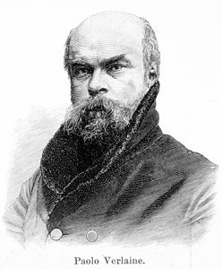 Porträt von Paul Verlaine (1844 - 1896)