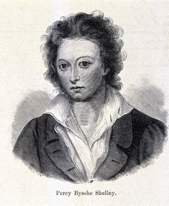 Porträt von Percy Bysshe Shelley, britischer Dichter (1792-1822) von Unknown artist