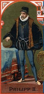Porträt von Philipp II. (1527-1598), König von Spanien von Unknown artist
