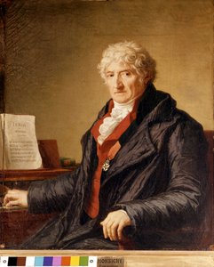 Porträt von Pierre Alexandre Monsigny (1729-1817), französischer Komponist. Gemälde von 1812. Bibliothek der Oper Paris.