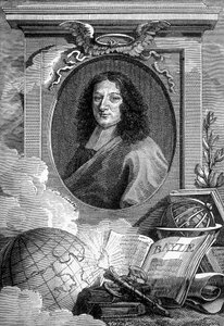 Porträt von Pierre Bayle (1647-1706), französischer Schriftsteller und Philosoph von Unknown artist