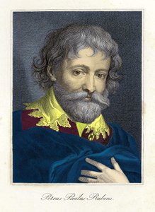 Porträt von Peter Paul Rubens (1577-1640), flämischer Maler und Zeichner