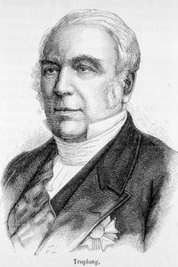 Porträt von Raymond Théodore Troplong, Präsident des Senats während des Zweiten Kaiserreichs (1852-1869)