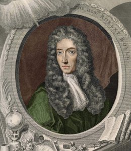 Porträt von Robert Boyle (1627 - 1691), irischer Physiker und Chemiker von Unknown artist