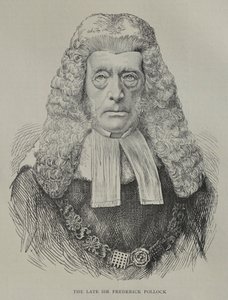Porträt von Sir Federick Pollock