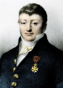 Porträt von Surcouf - Gravur