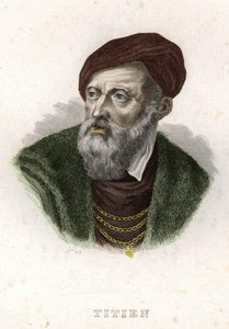 Porträt von Tiziano Vecellio (Der Tizian) (1490 - 1576) von Unknown artist