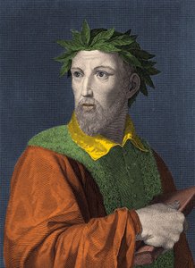 Porträt von Torquato Tasso, italienischer Dichter. von Unknown artist