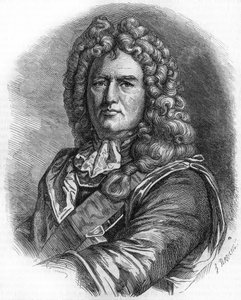 Porträt von Vauban (1633-1707). (Sébastien Le Prestre de Vauban) Marschall von Frankreich und Militäringenieur
