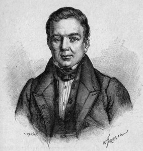 Porträt von Villemain, französischer Professor und Politiker (1790 - 1870)