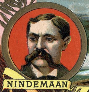 Porträt von William F.C. Nindemann, amerikanischer Nordpolexplorer. von Unknown artist