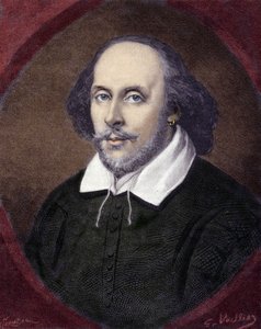 Porträt von William Shakespeare (1564-1616), englischer Dramatiker