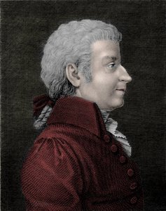 Porträt des jungen Wolfgang Amadeus Mozart (1756-1791), Komponist von Unknown artist