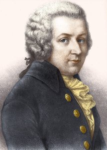 Porträt von Wolfgang Amadeus Mozart (1756-1791)