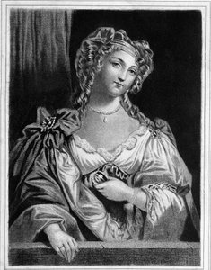 Porträt der Herzogin von Fontanges (1661 - 1681), Favoritin von Ludwig XIV von Unknown artist