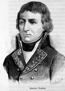 Porträt des französischen Generals Leonard Mathurin Duphot. (1769-1797). von Unknown artist