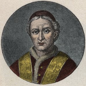 Porträt von Papst Leo XII. (Leo, Leone) (1823-1829) von Unknown artist