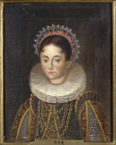 Porträt von Prinzessin Elisabeth von Schweden (1549-1597), Herzogin von Mecklenburg
