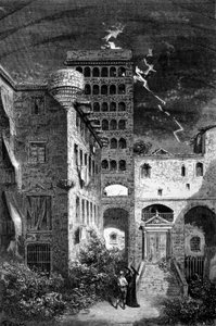 Gefängnisse in Barcelona in Spanien, die unter der Inquisition genutzt wurden von Unknown artist