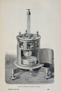 Quadrantelektrometer von W. Thomson - in „La physique populaire“ von Emile Desbeaux
