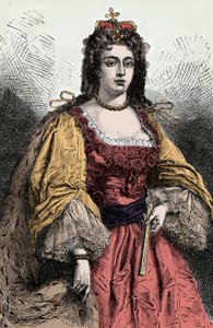 Königin Anne - Porträt von Anne Stuart (1665-1714), Königin von England, Irland und Schottland von Unknown artist