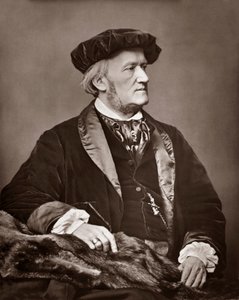 Richard Wagner (1813-1883), deutscher Komponist. Porträtfoto
