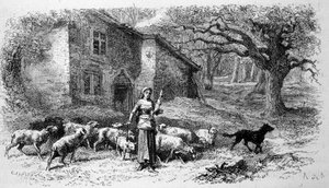 Darstellung von Jeanne d