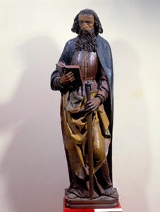 Darstellung des Heiligen Paulus mit einem Buch in der Hand